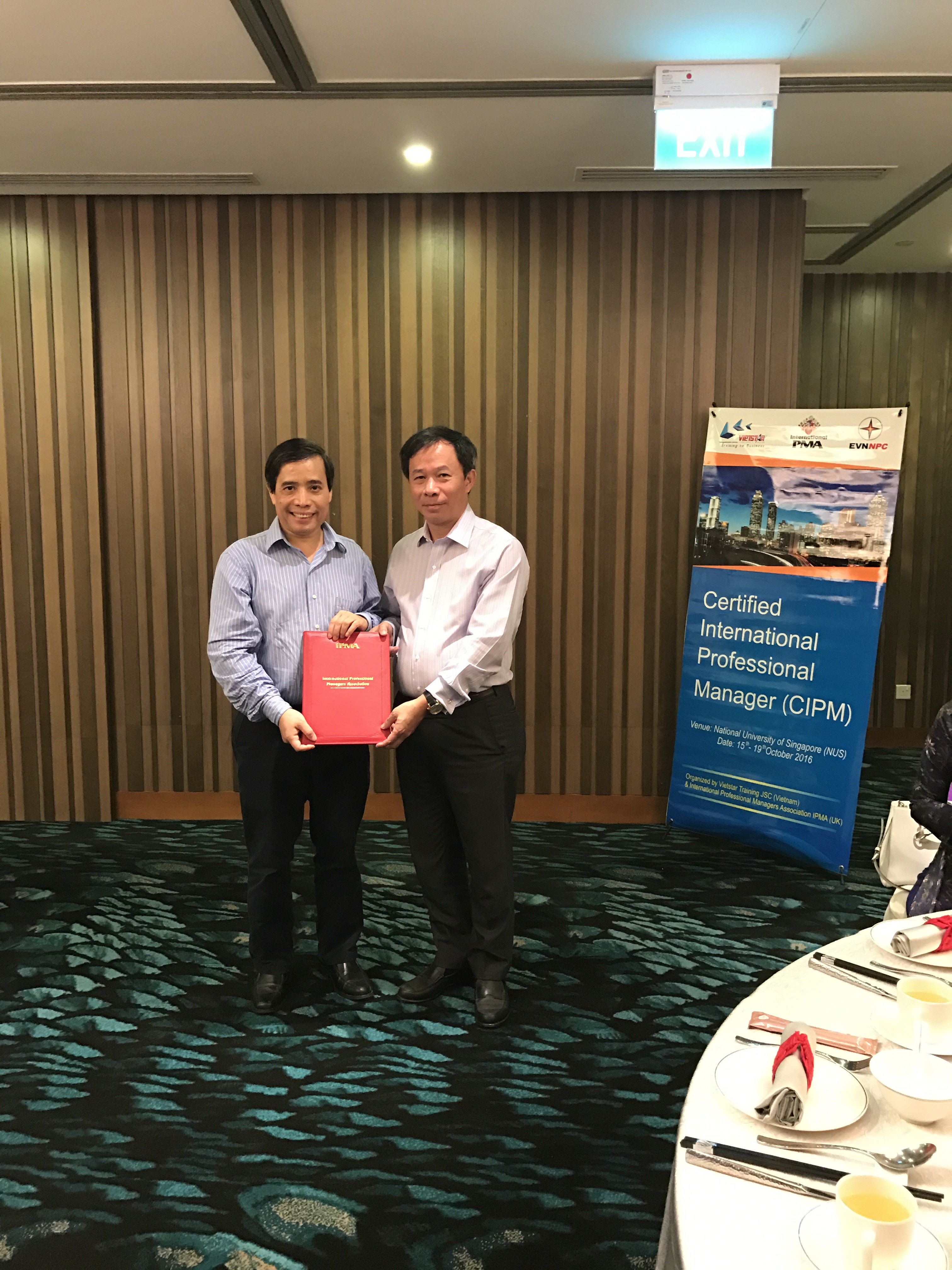 Graduation - Vietnam Post Experience Qualifying Programme (PEQP)